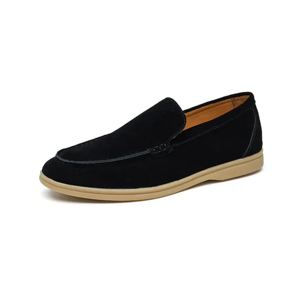 Mocassins en daim de qualité supérieure
