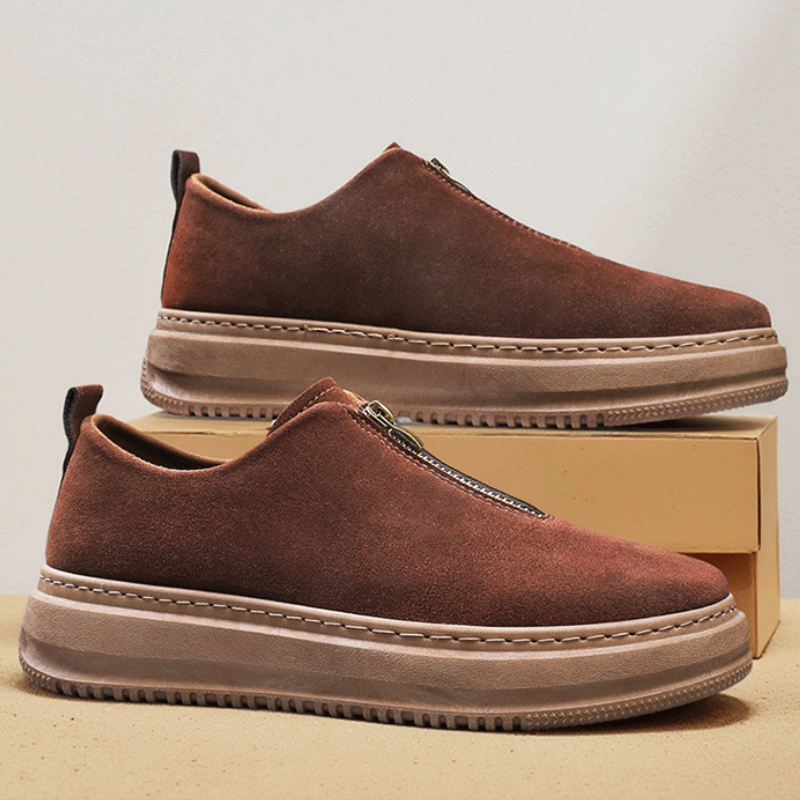 Chaussures élégantes en daim