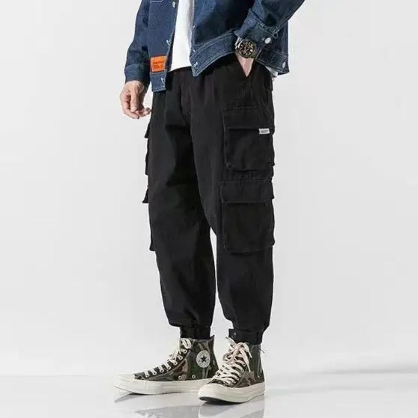 Pantalon cargo élégant