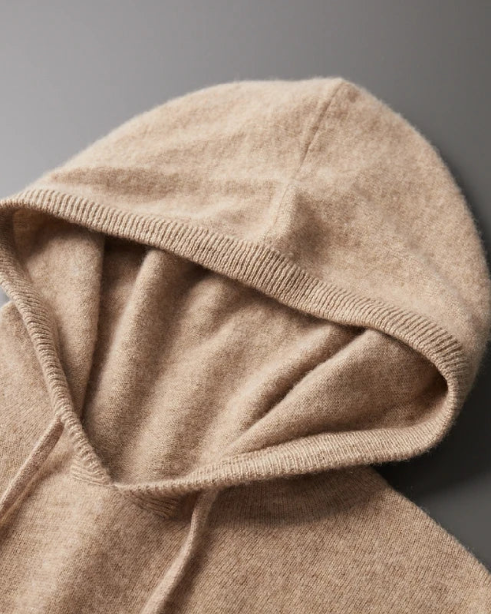 Pull à capuche en cachemire Canopus