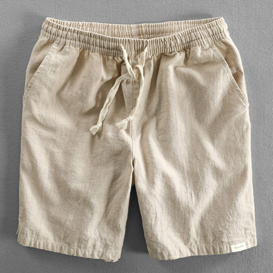 Short en coton de style japonais