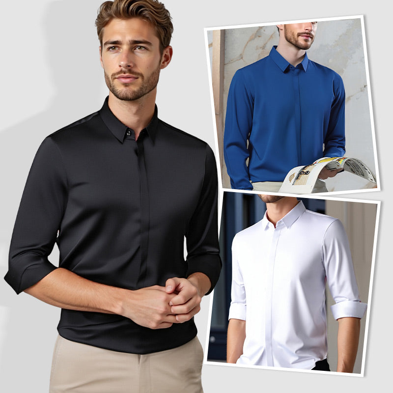 Chemise stretch infroissable