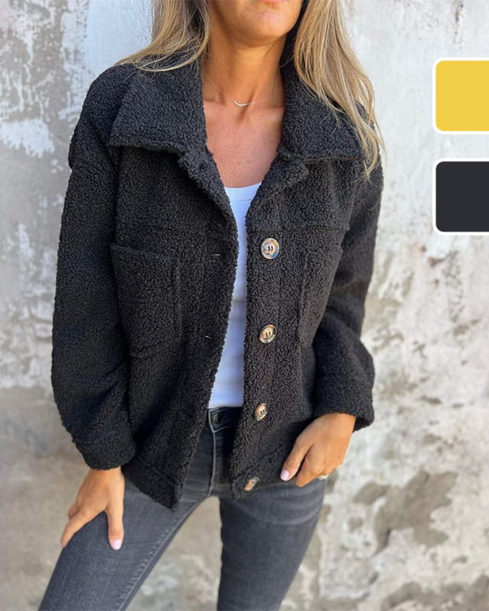 Veste courte et chaude de printemps