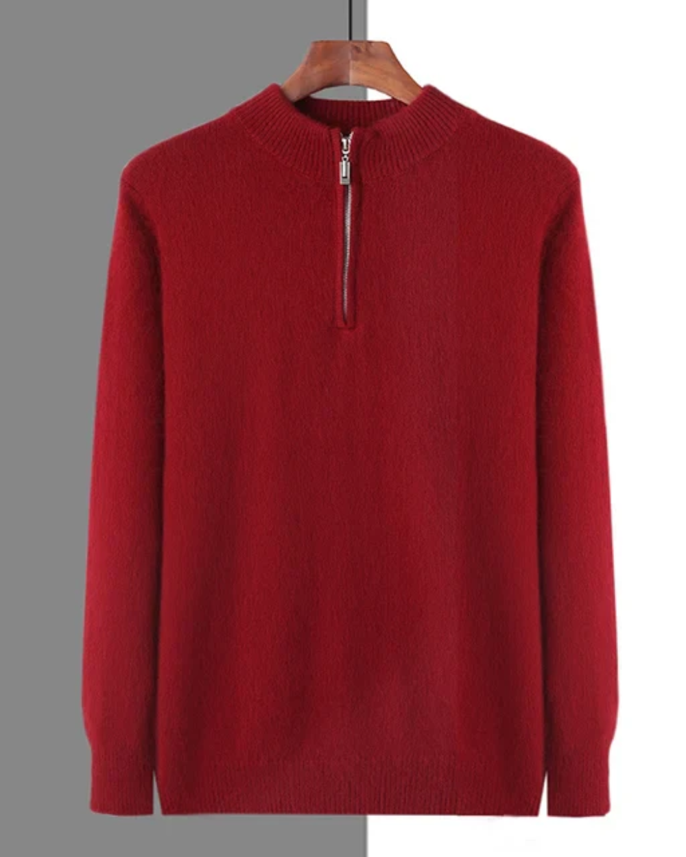 Genève Zip Up en cachemire