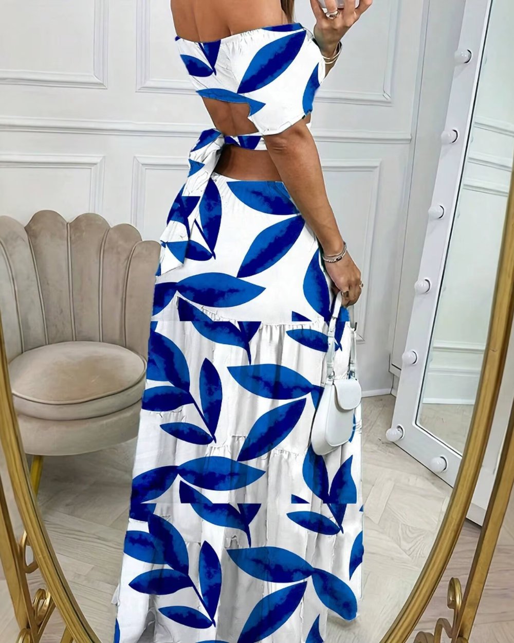 Robe printanière colorée
