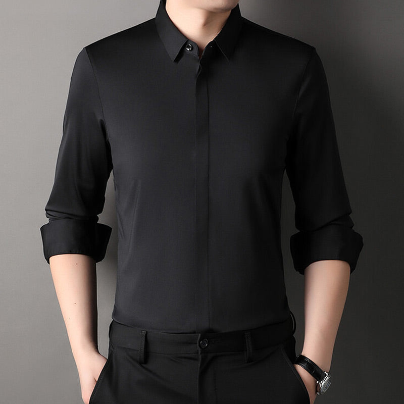 Chemise stretch infroissable