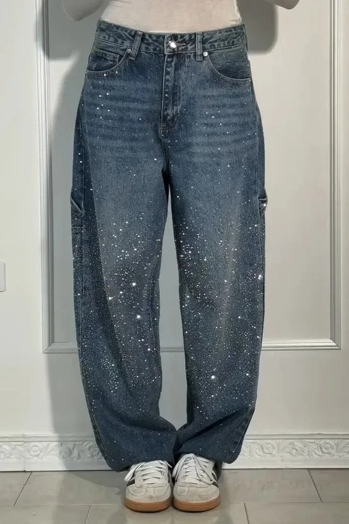 Jeans élégants et glamour