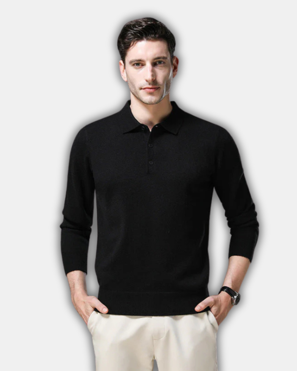 Polo en cachemire Jupiter