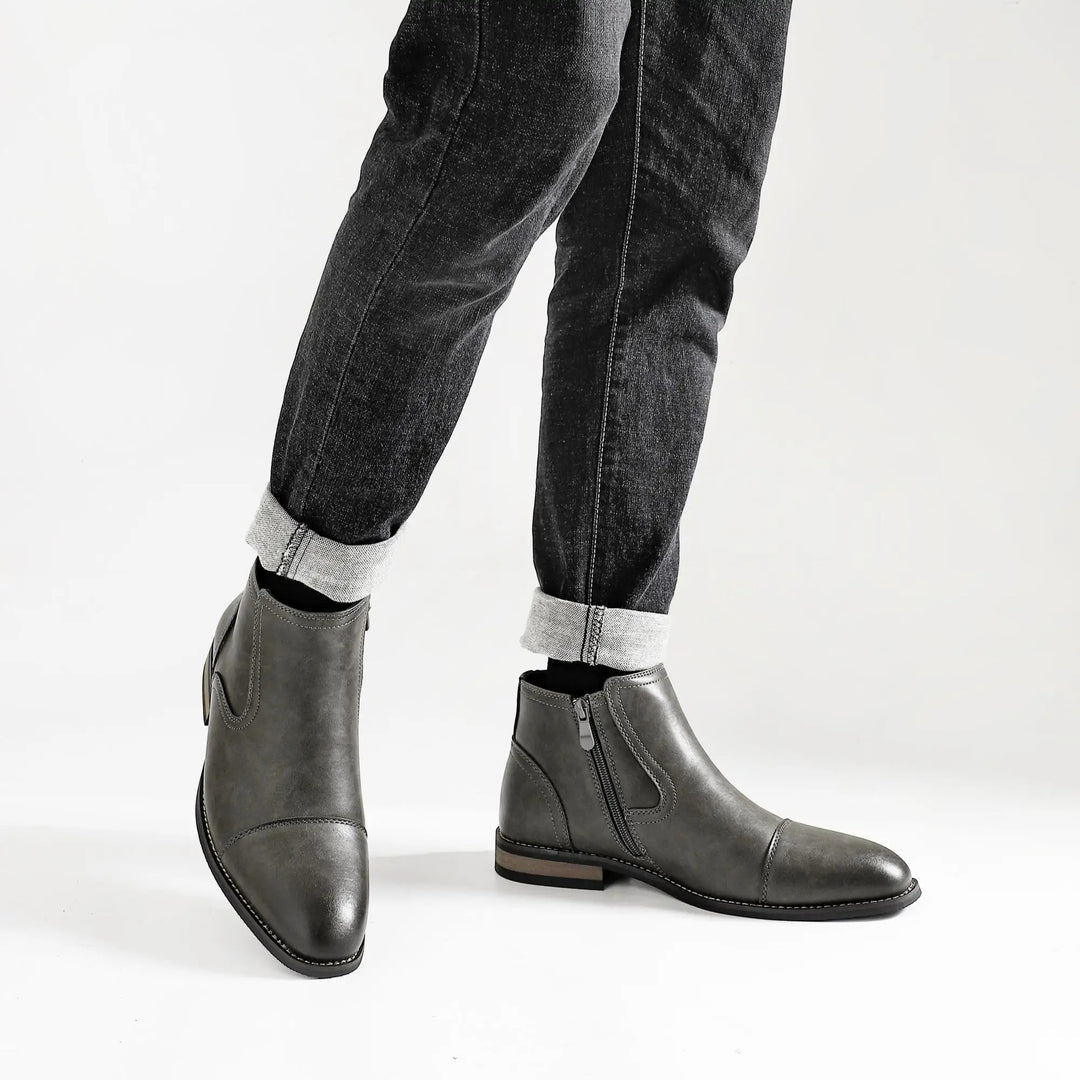 Bottes Chelsea en cuir