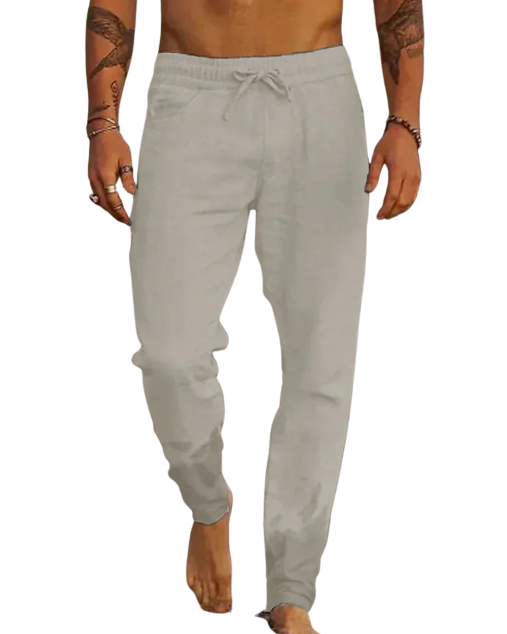 Pantalon en lin Malé