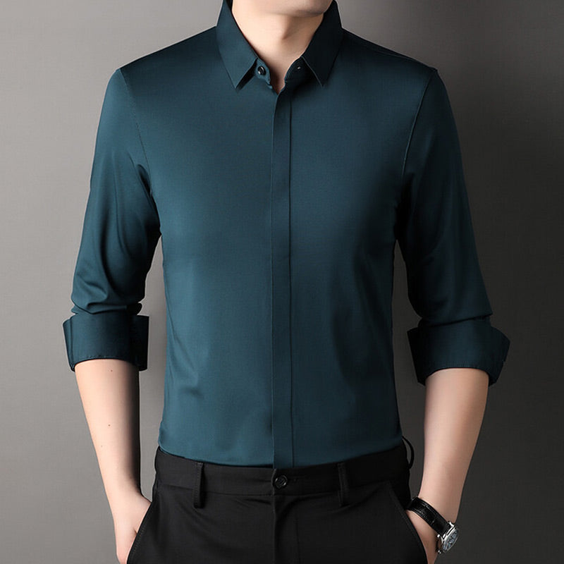 Chemise stretch infroissable