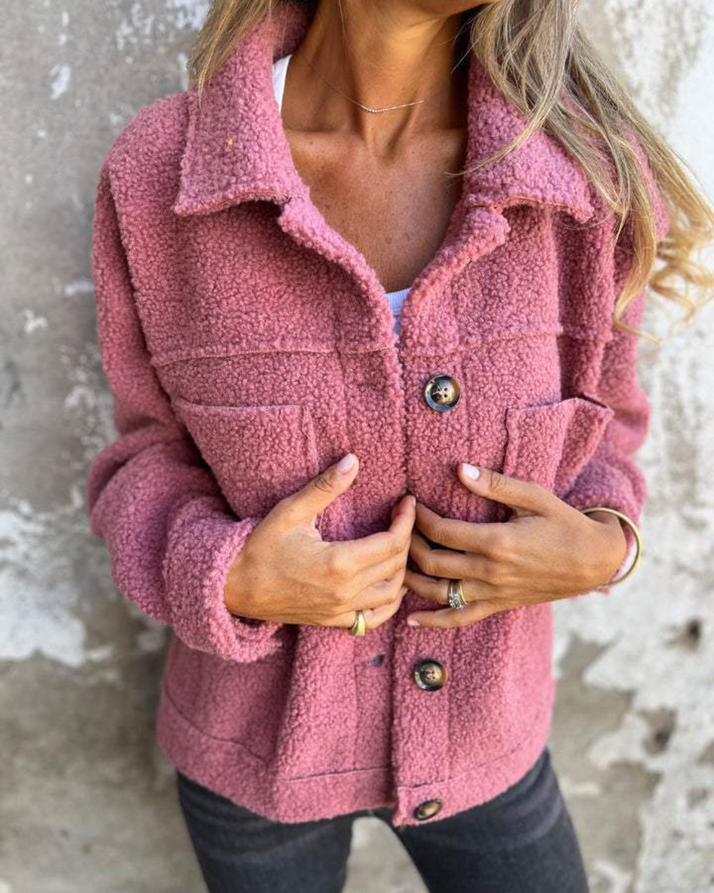 Veste courte et chaude de printemps