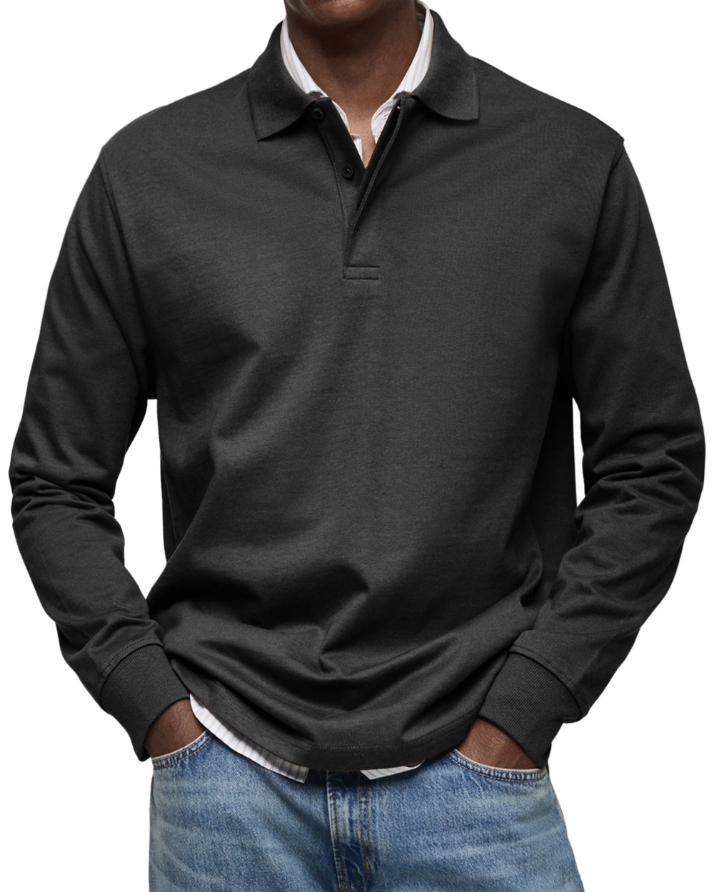Pull polo décontracté