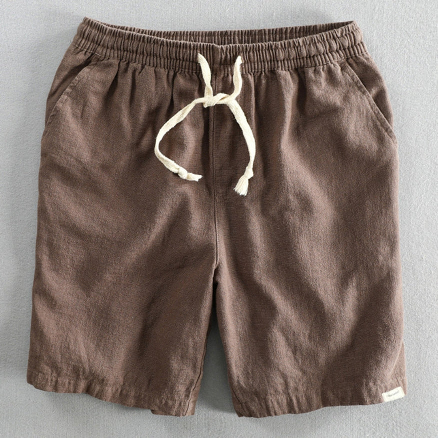 Short en coton de style japonais