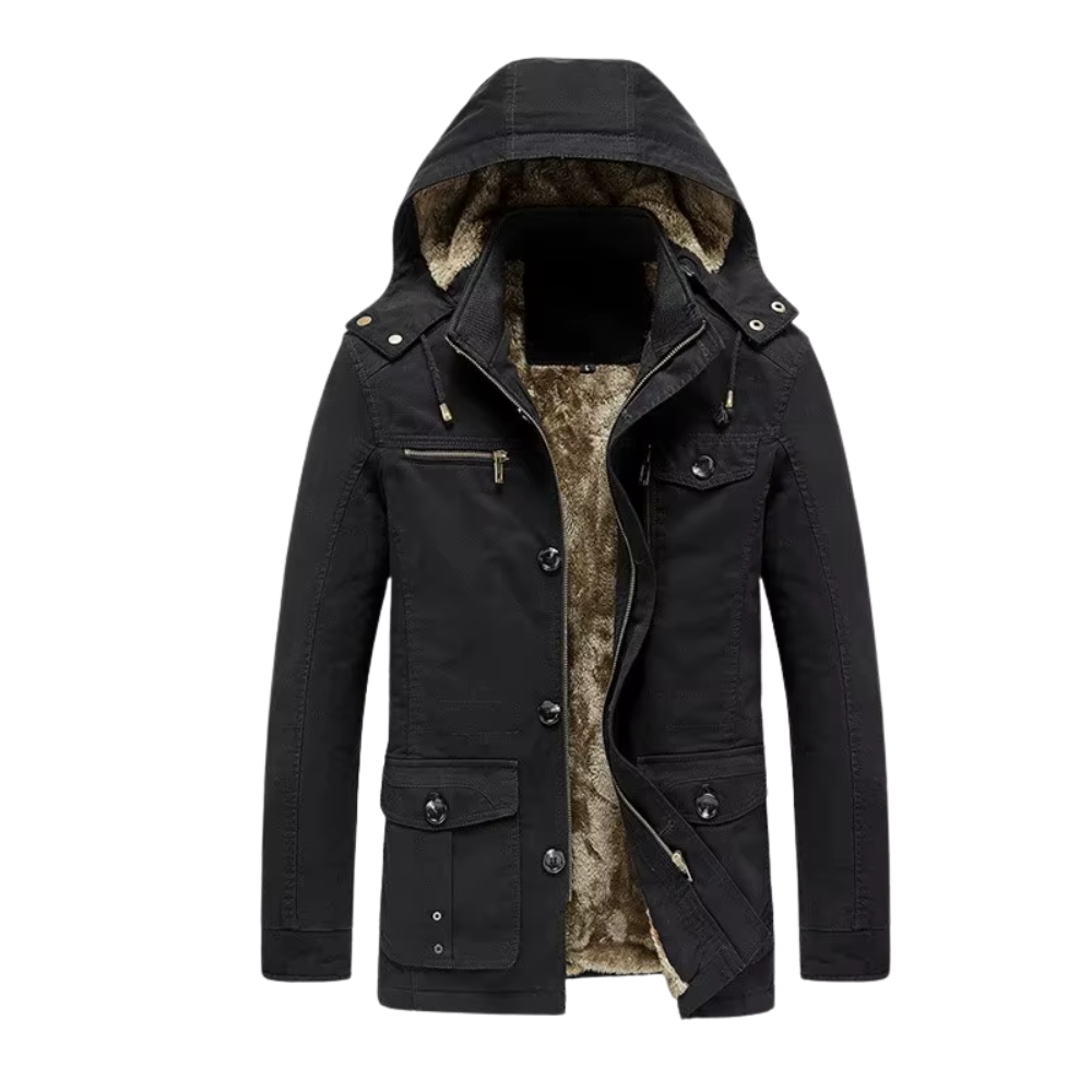 Veste d'hiver élégante et matelassée