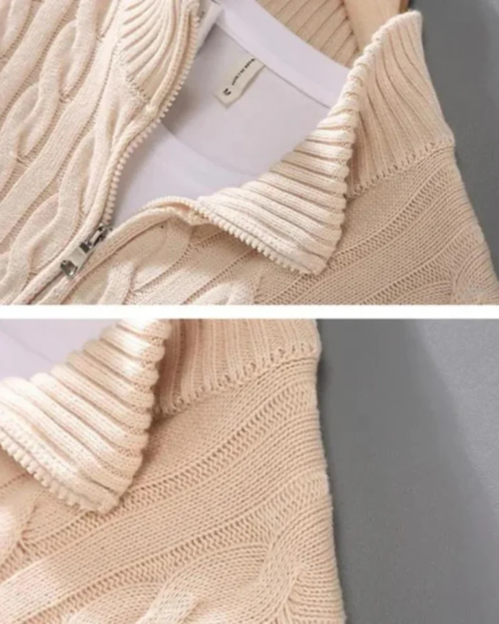 Pietro Half Zip Sweater