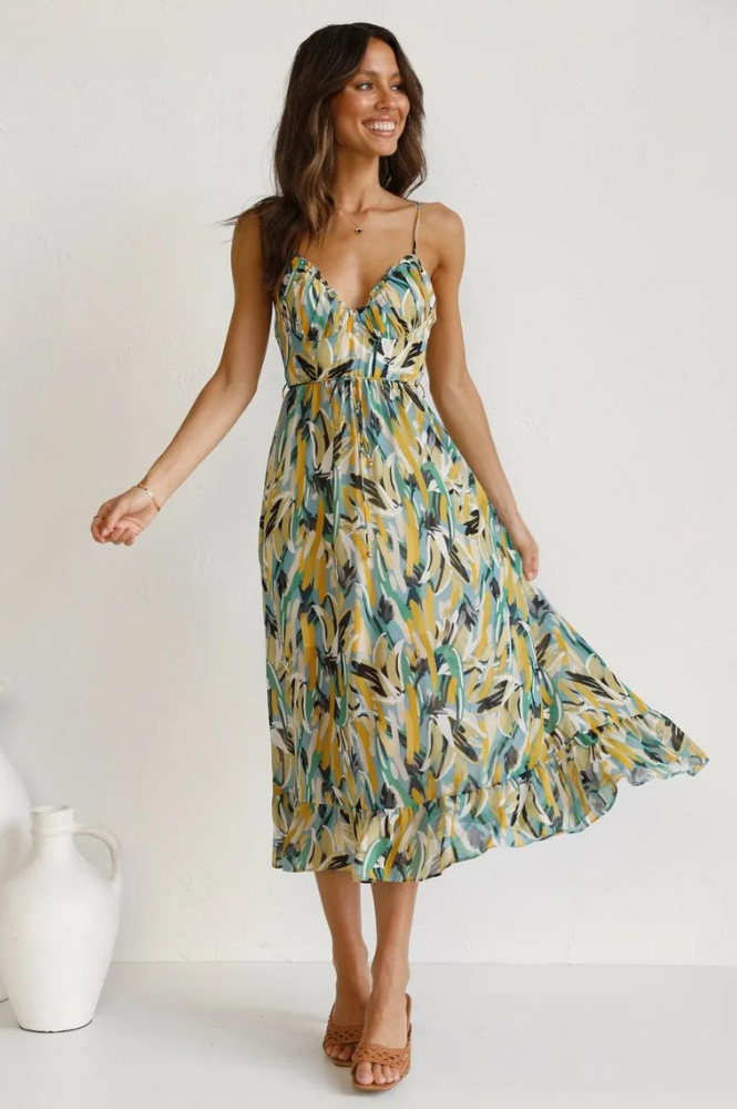 Robe midi élégante