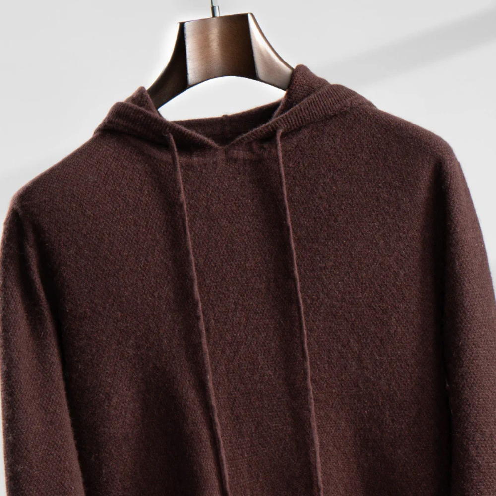 Pull à capuche en cachemire Procida