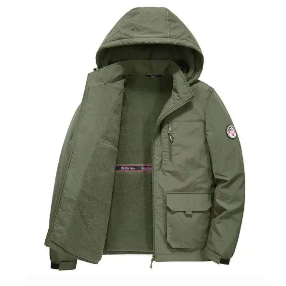 Veste doublée en polaire épaissie