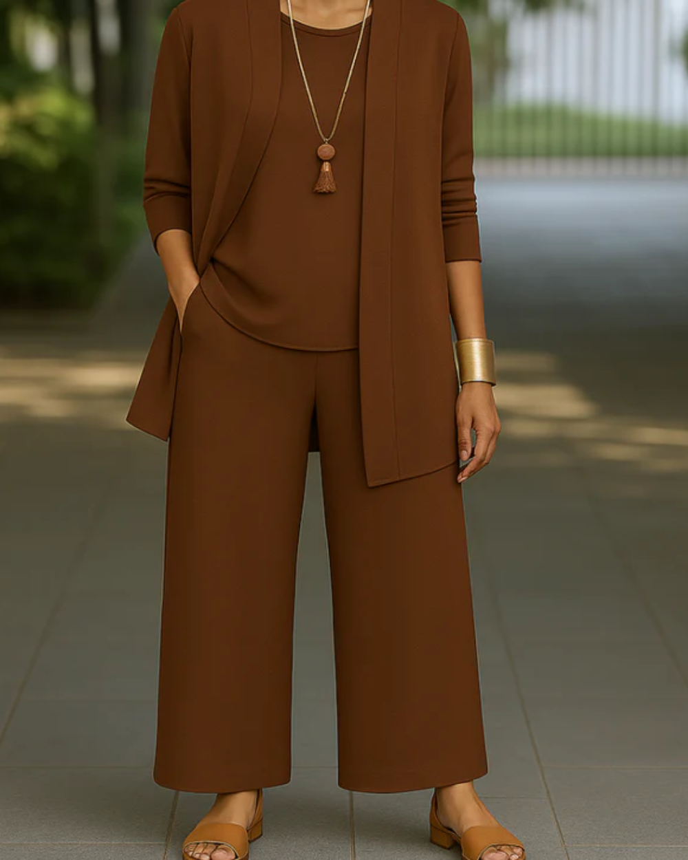 Ensemble élégant pour le printemps