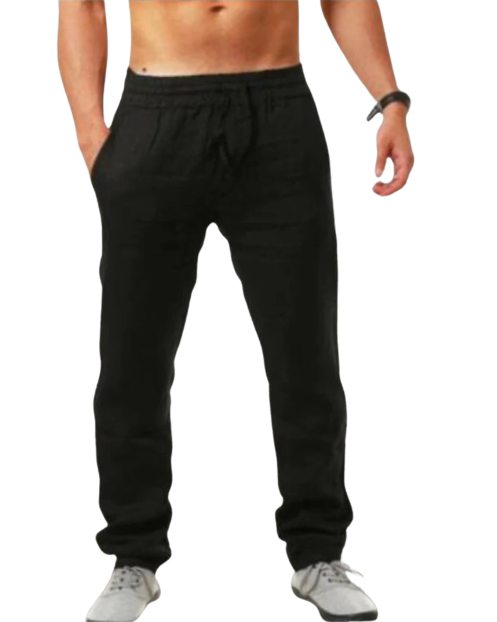 Pantalon en lin Cabo