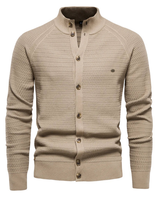 Cardigan en coton de luxe
