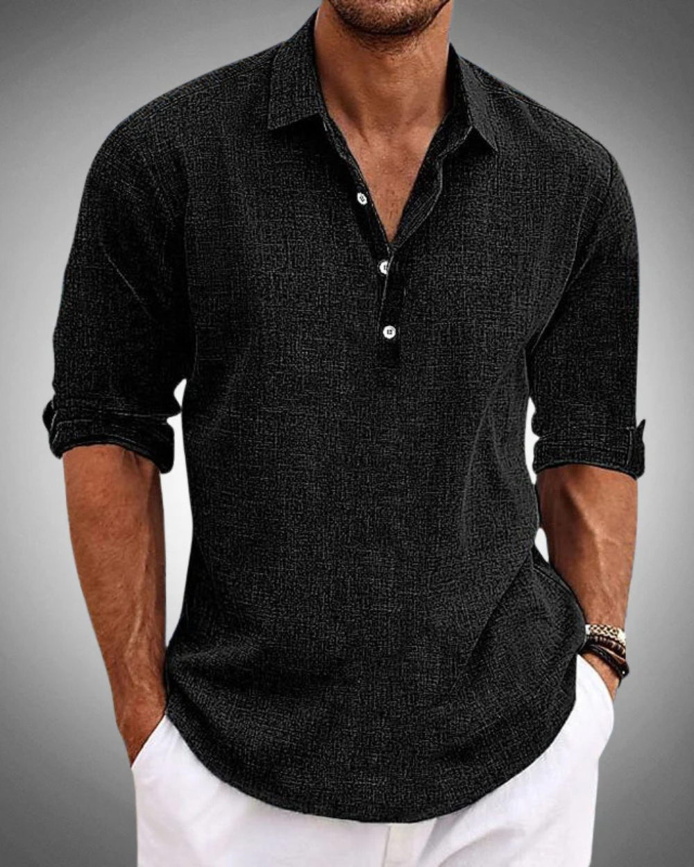 Chemise classique en coton Sabbio