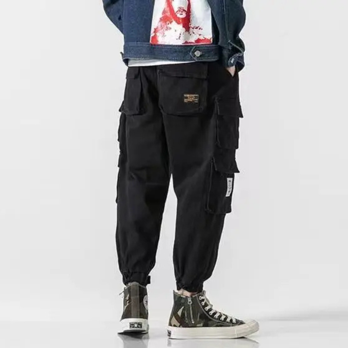 Pantalon cargo élégant