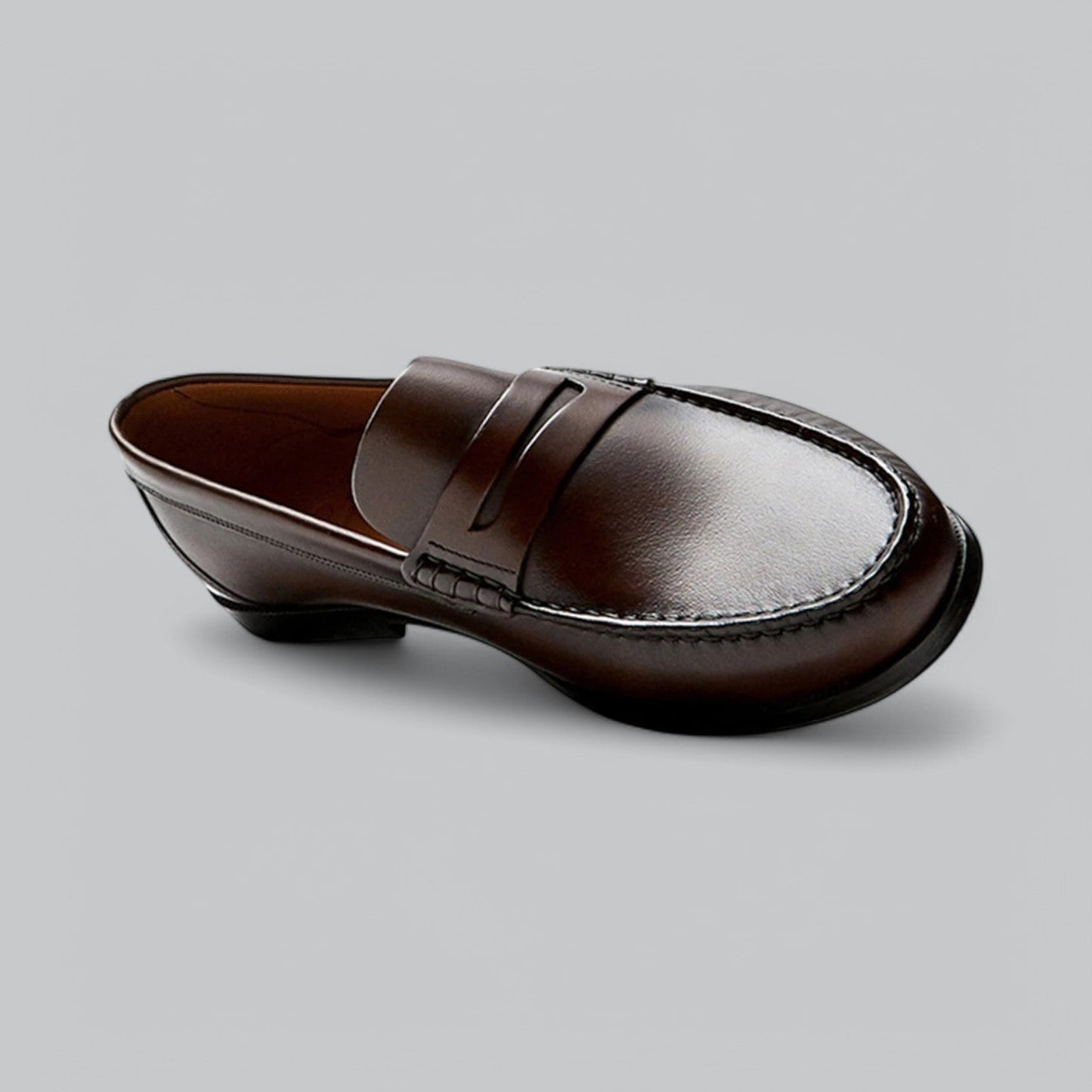 Chic Penny Loafers en cuir