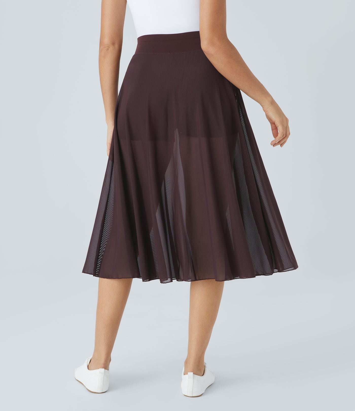 Jupe 2 en 1 taille haute