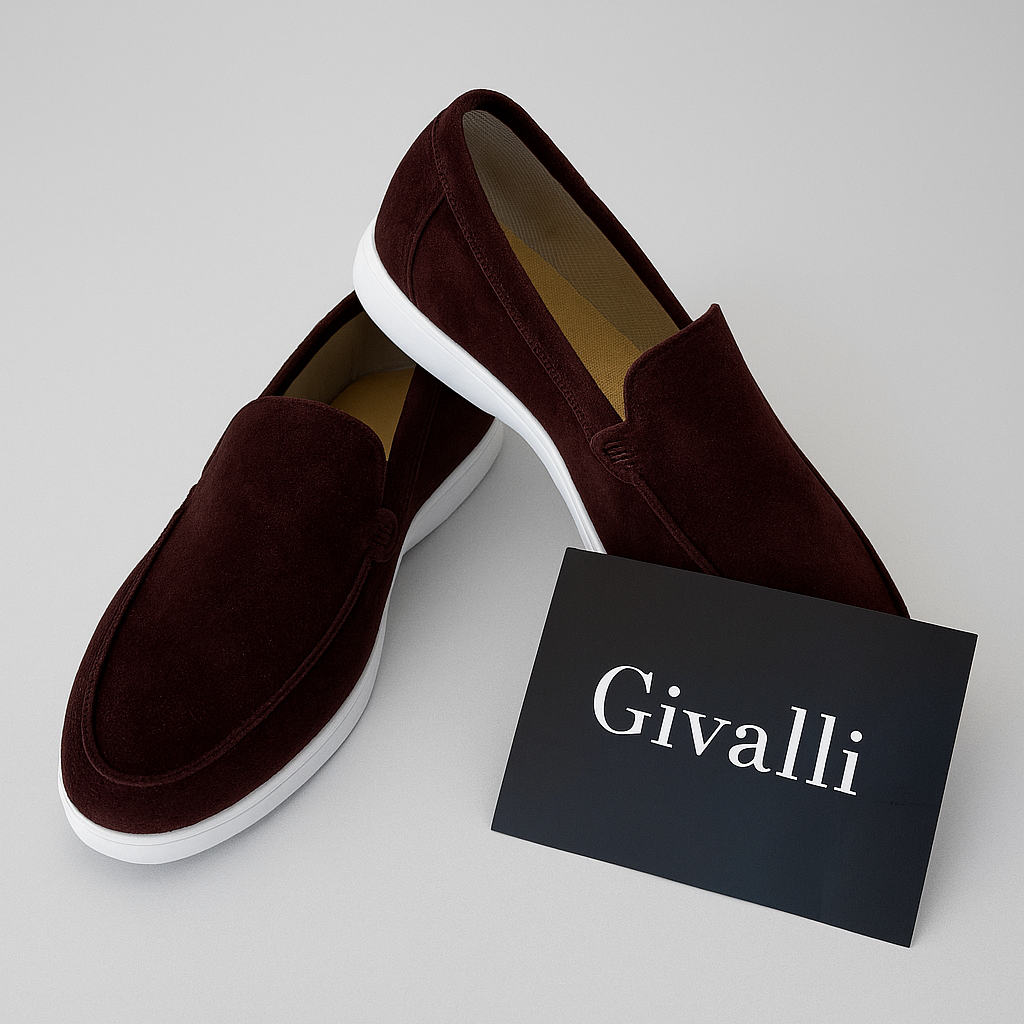 Mocassins élégants en daim
