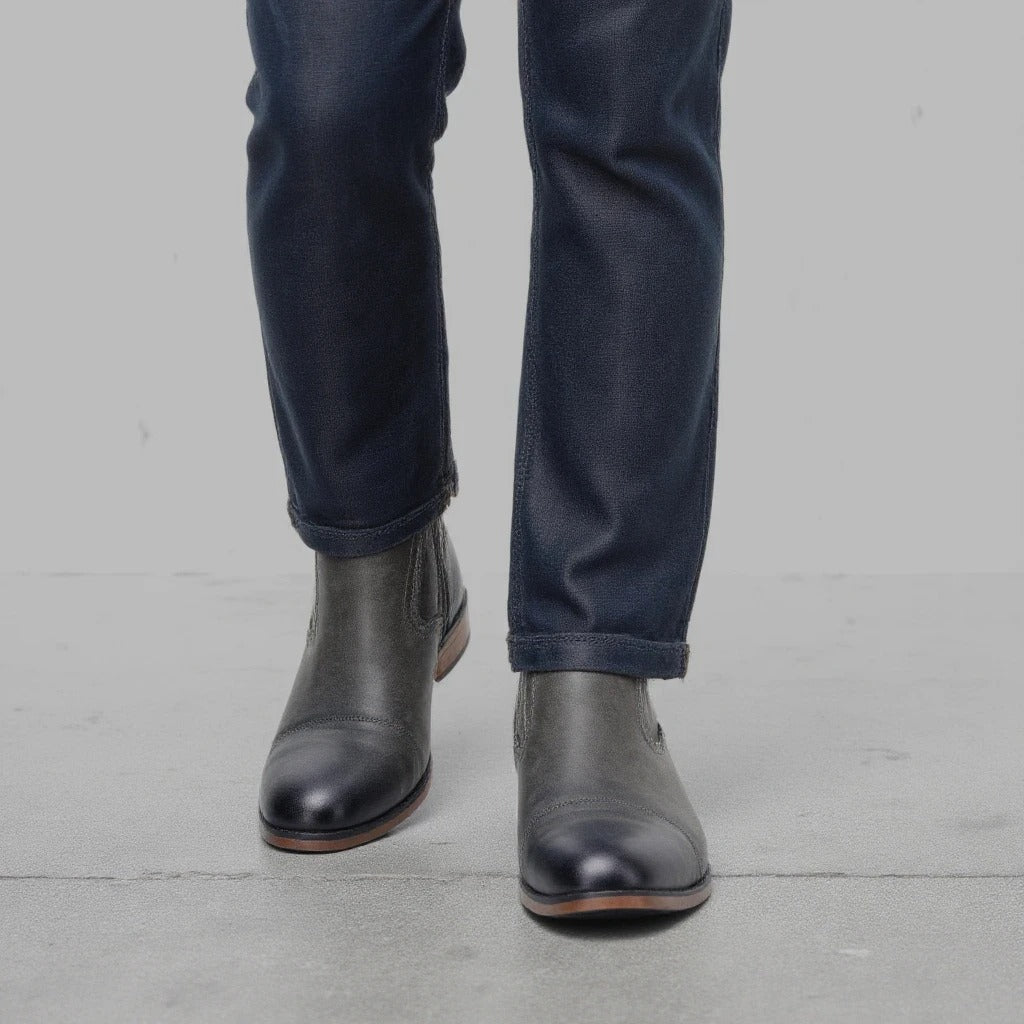 Bottes Chelsea en cuir