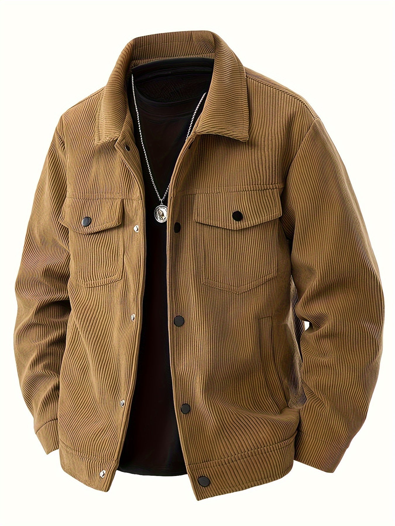 Veste élégante en velours côtelé