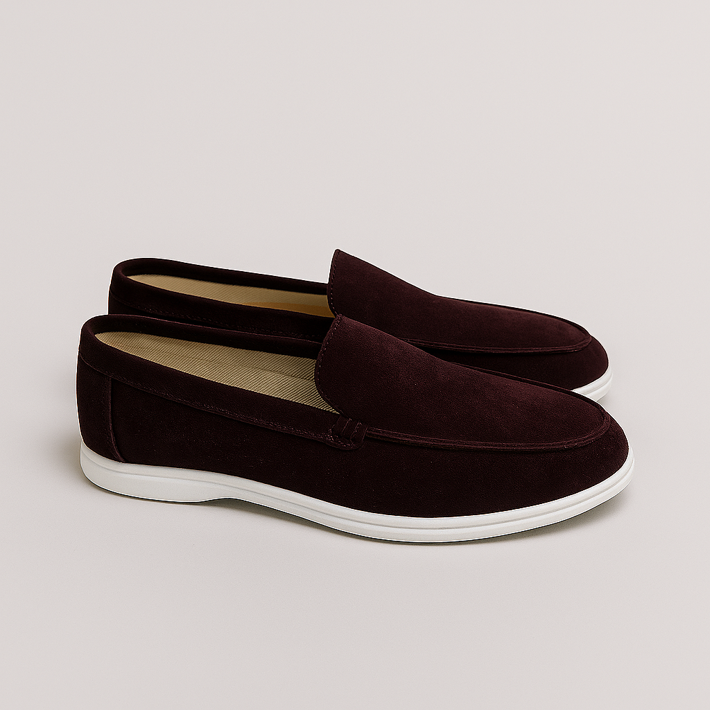 Mocassins élégants en daim