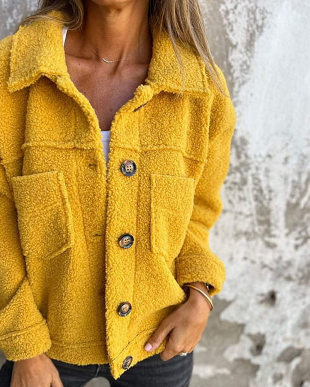 Veste courte et chaude de printemps