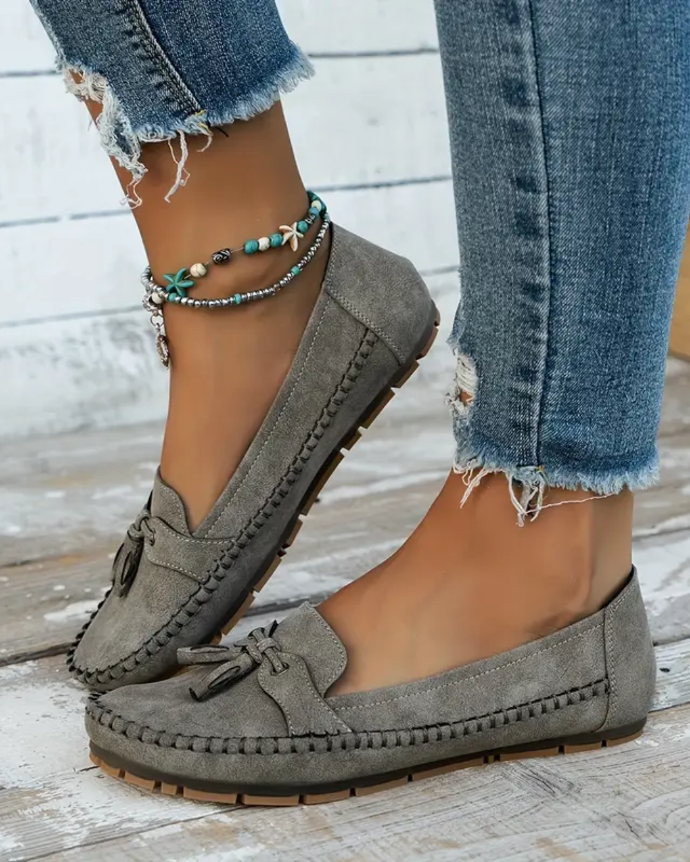 Mocassins confortables et souples
