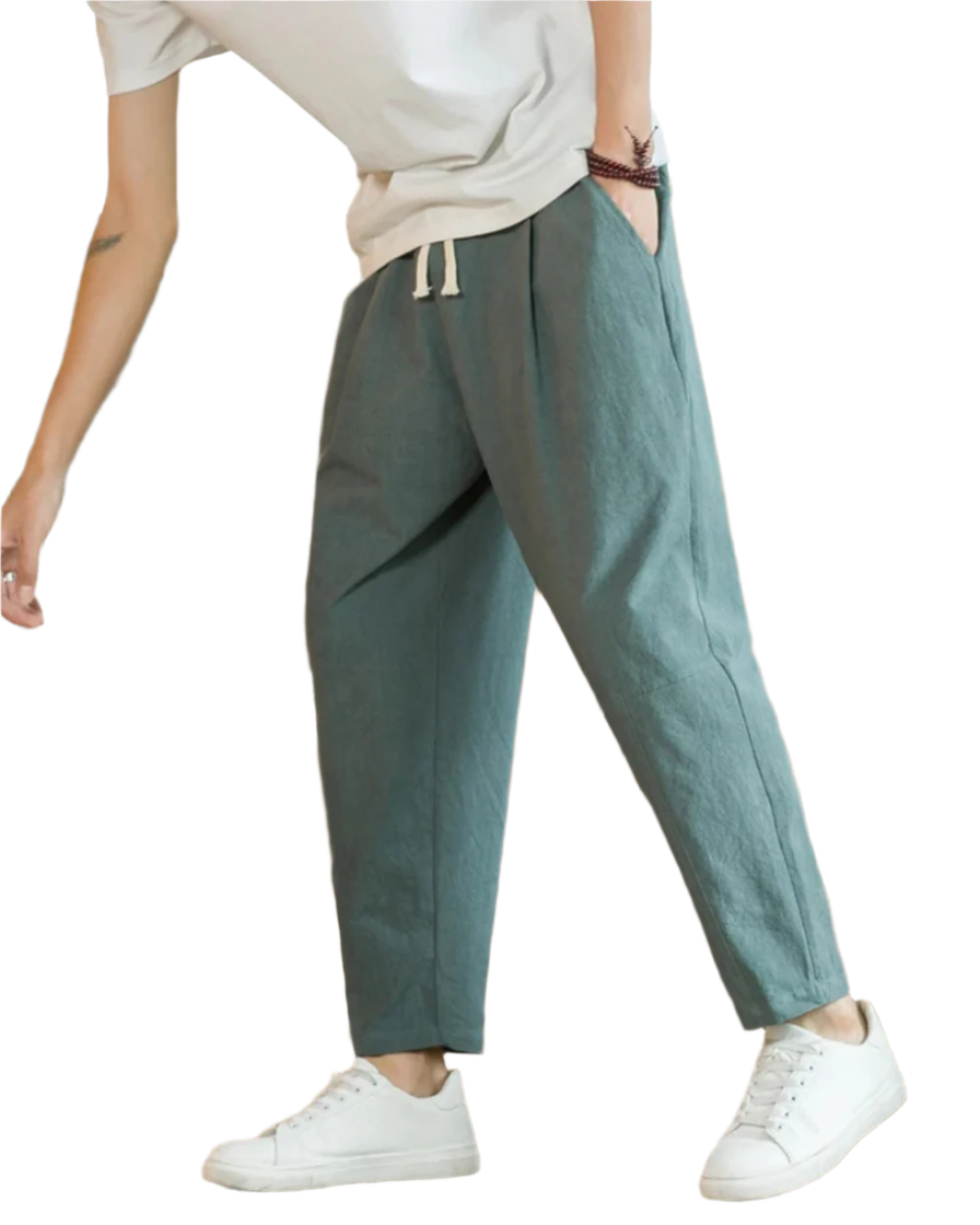Pantalon en coton Rome