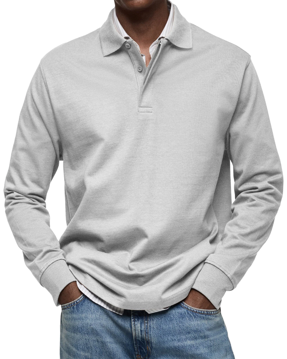 Pull polo décontracté