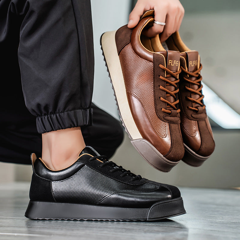 Chaussures en cuir italien