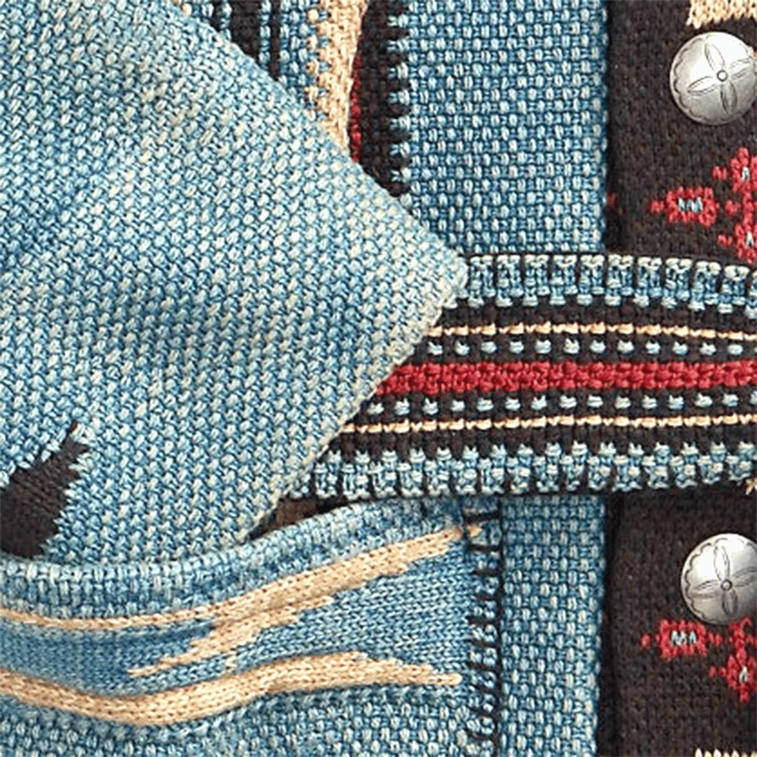 Cardigan en laine Heritage