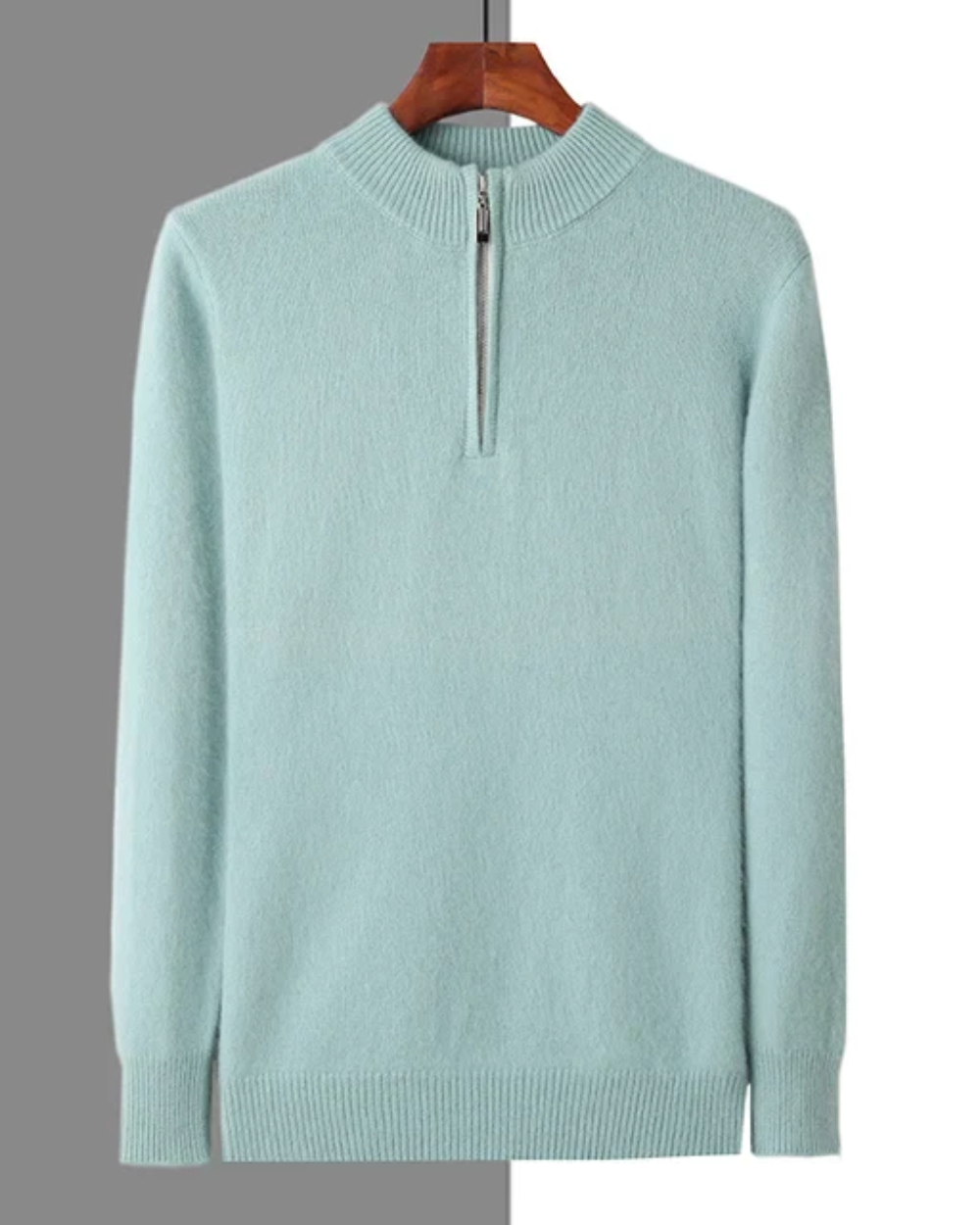 Genève Zip Up en cachemire