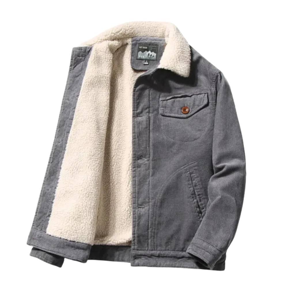 Veste d'hiver en velours