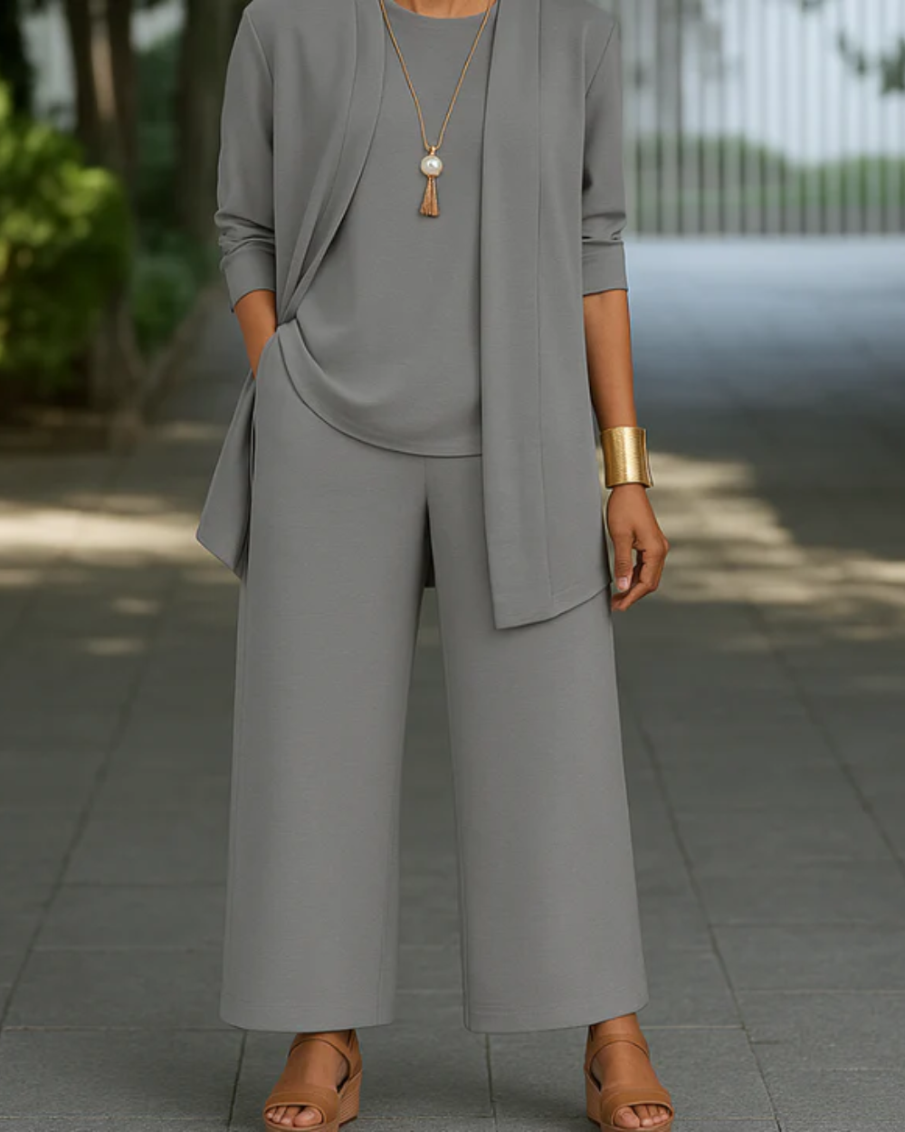 Ensemble élégant pour le printemps