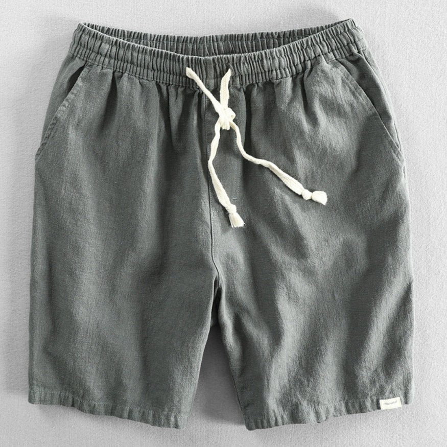 Short en coton de style japonais