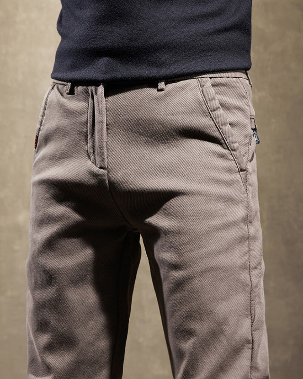 Pantalon slim décontracté