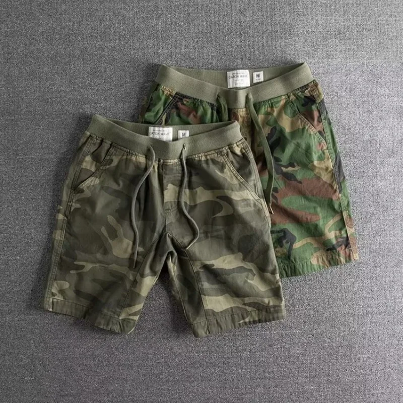 Short militaire décontracté