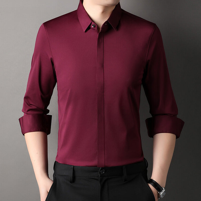 Chemise stretch infroissable