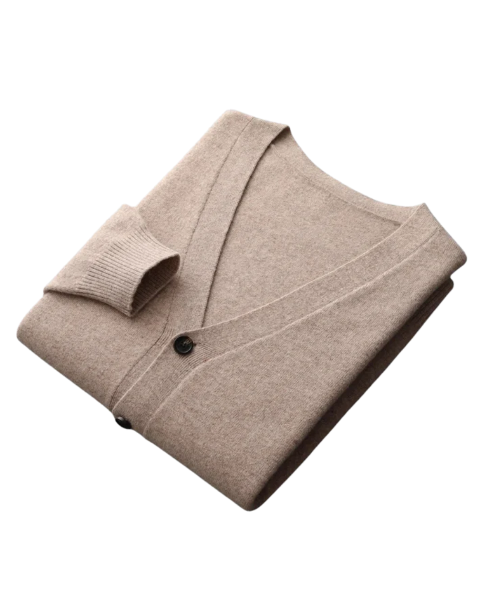 Cardigan tricoté en laine mérinos de Faunus