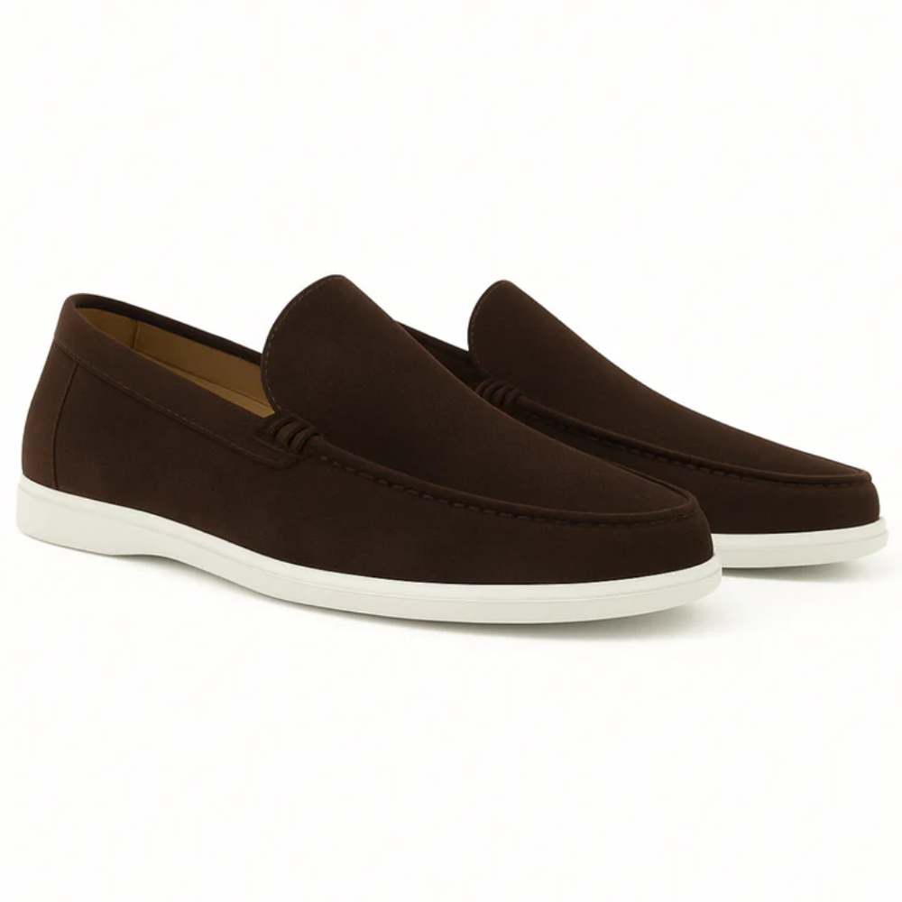 Mocassins décontractés en daim