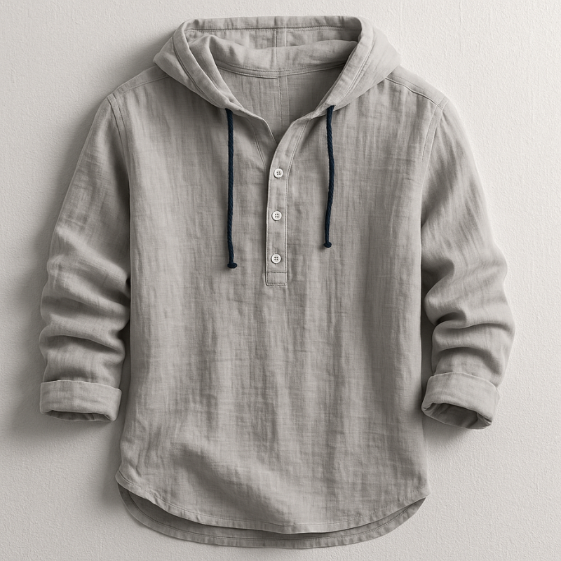 Chemise élégante à capuche